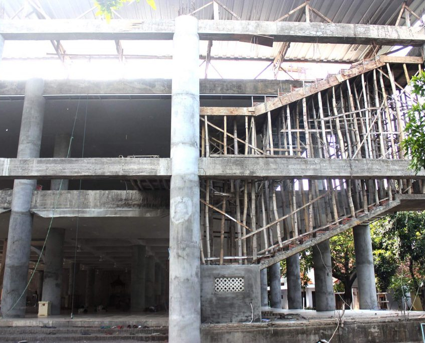 Pembangunan Masjid Jami' Nurul Jadid