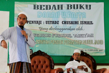 Bedah Buku darah wanita oleh ustad Ahmad Qusyairi Ismail