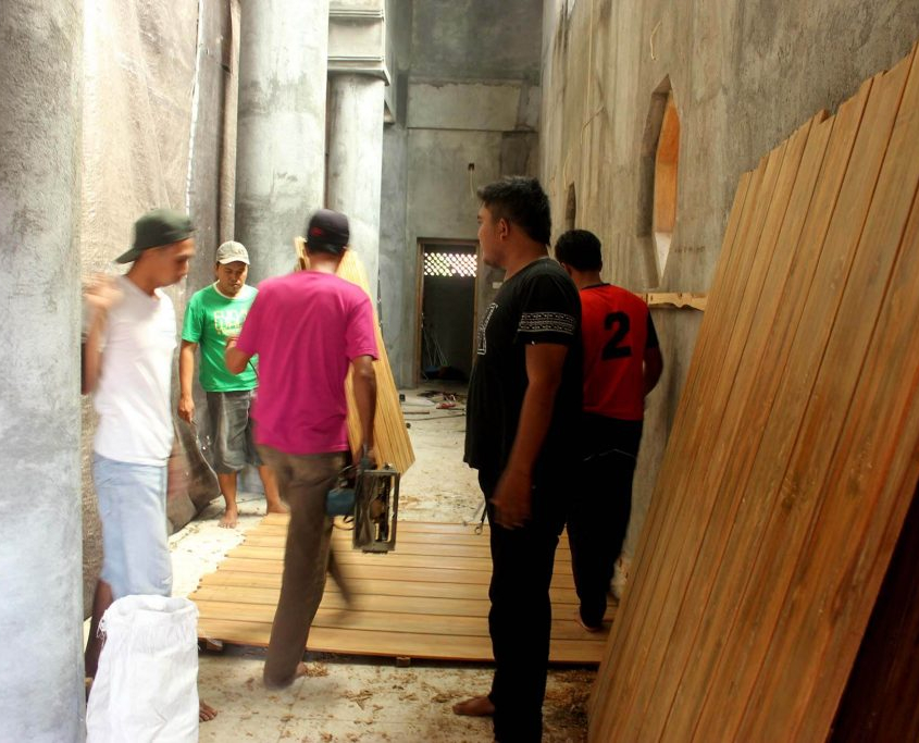 Pembangunan Masjid Jami' Nurul Jadid