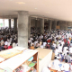 Suasana Jum'at di Masjid Jami' Nurul Jadid Lantai I