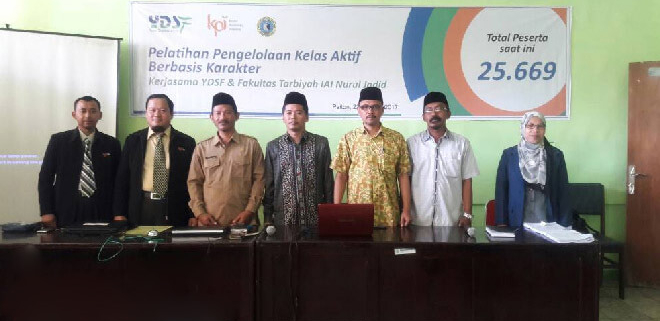 Pelatihan Pengelolaan Kelas Aktif berbasis Karakter IAI Nurul Jadid