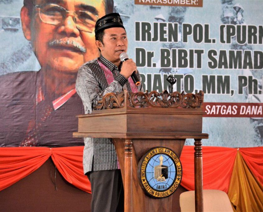 Kuliah Tamu Irjen Pol. (Purn.) Dr. Bibit Samad Rianto di Nurul Jadid