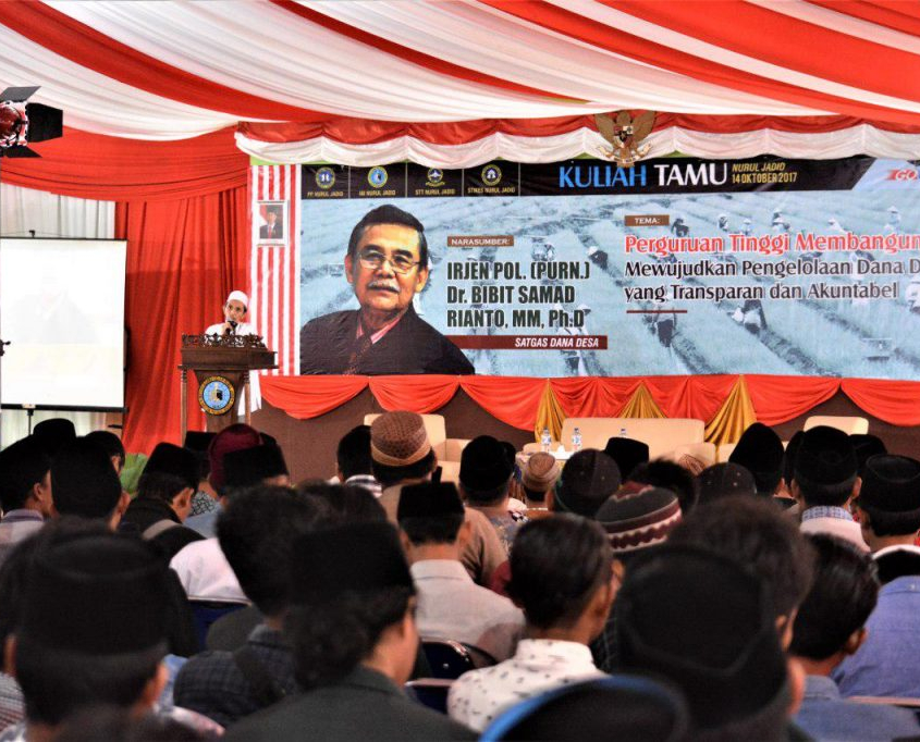 Kuliah Tamu Irjen Pol. (Purn.) Dr. Bibit Samad Rianto di Nurul Jadid