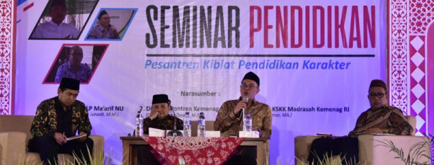 Seminar Pendidikan: Pesantren Kiblat Pendidikan Karakter