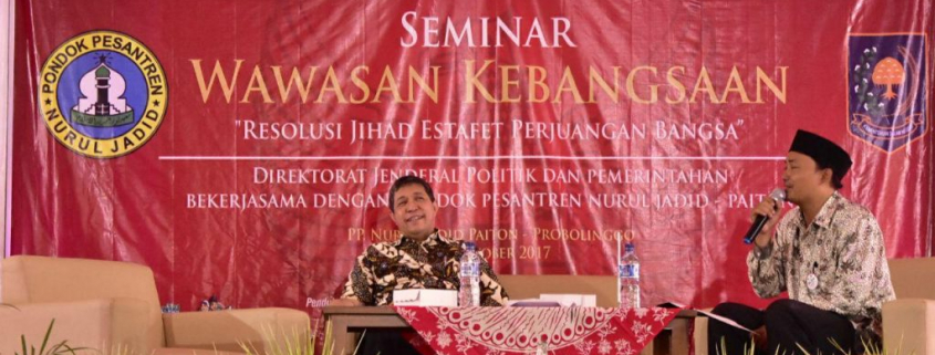 seminar wawasan kebangsaan hari santri nasional