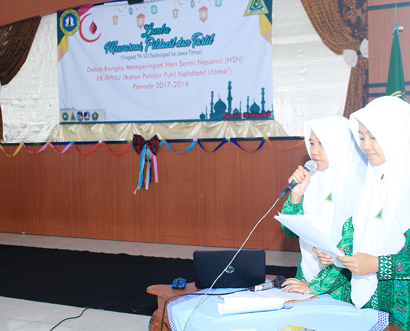 Pembukaan Lomba Se Jawa Timur Oleh PK IPPNU Nurul Jadid