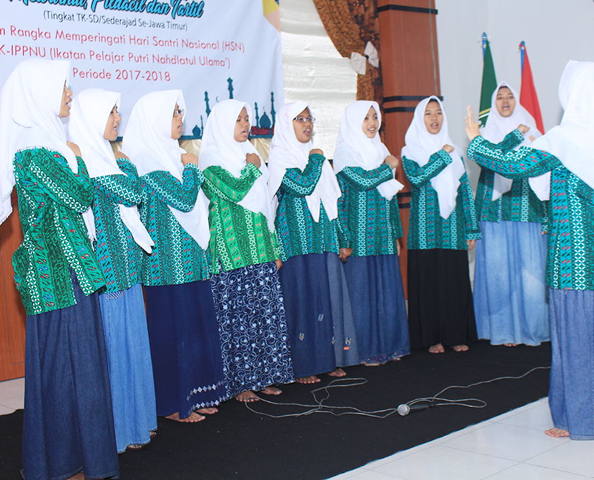 Pembukaan Lomba Se Jawa Timur Oleh PK IPPNU Nurul Jadid