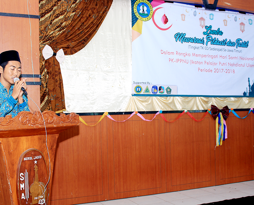 Pembukaan Lomba Se Jawa Timur Oleh PK IPPNU Nurul Jadid