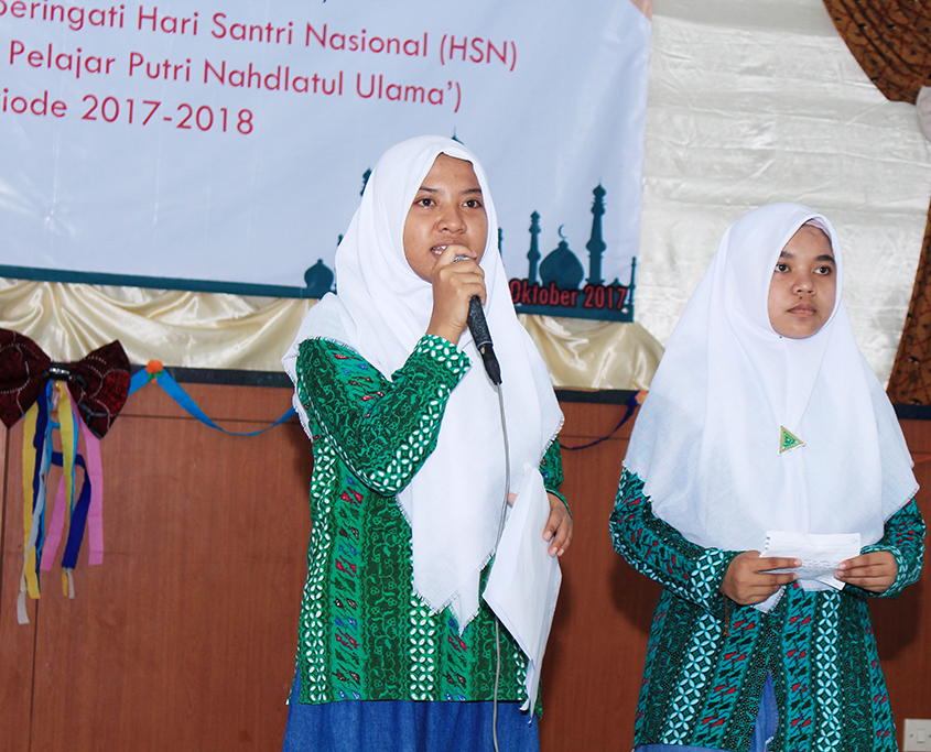 Pembukaan Lomba Se Jawa Timur Oleh PK IPPNU Nurul Jadid