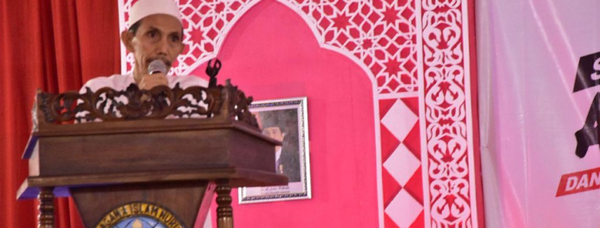 eminar anti narkoba radikalisme sambutan kh moh zuhri zaini