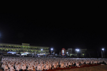 Istighosah Malam Hari Santri Nasional 2017 di Nurul Jadid
