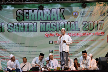 istighosah malam hari santri nasional kh hamid wahid