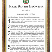ikrar santri indonesia