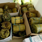 nasi tabheg hari santri nasional 2017 di Nurul Jadid