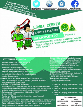 hari santri nasional 2017 nurul jadid lomba cerpen