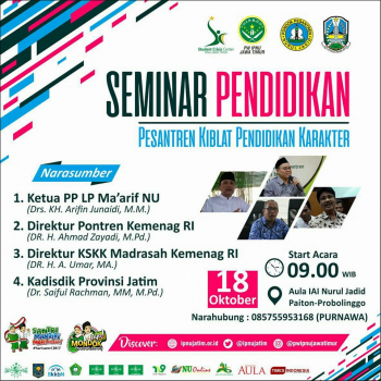 hari santri nasional 2017 nurul jadid seminar pendidikan