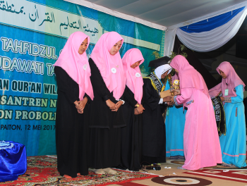 Wisuda LPQ Wilayah Al Hasyimiyah