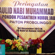 kh-abdullah syamsul arifin di acara maulid nabi 1439h