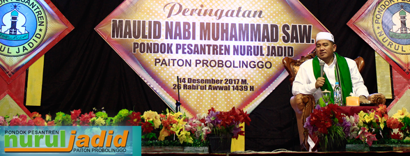 kh-abdullah syamsul arifin di acara maulid nabi 1439h