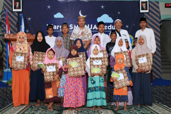 Santunan Anak Yatim oleh SMANJ