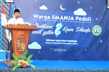 Santunan Anak Yatim oleh SMANJ