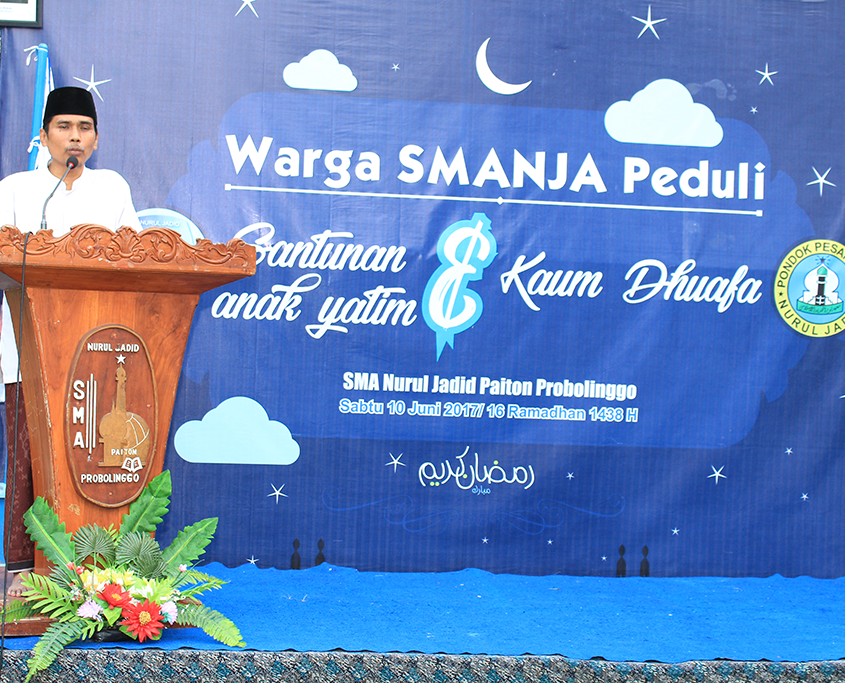 Santunan Anak Yatim oleh SMANJ
