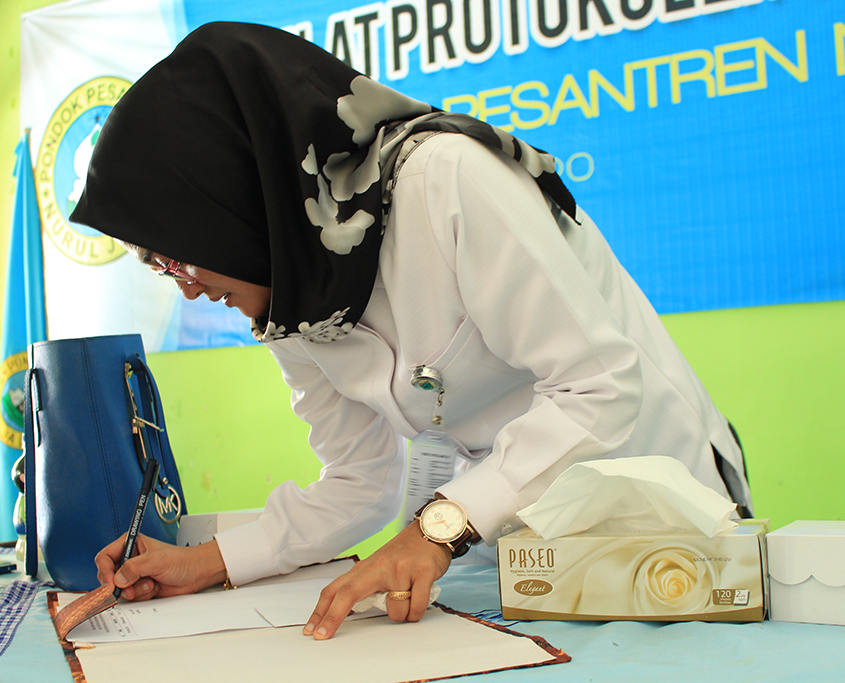 Diklat Protokoler dan Keamanaan PP. Nurul Jadid
