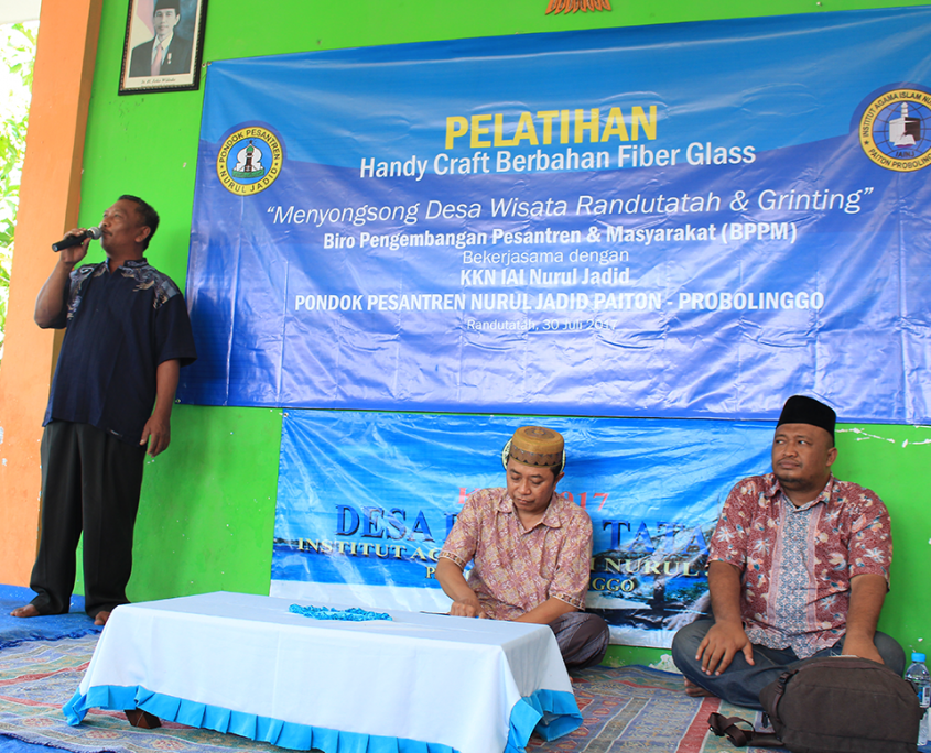 Pelatihan Fiber Glass Grinting