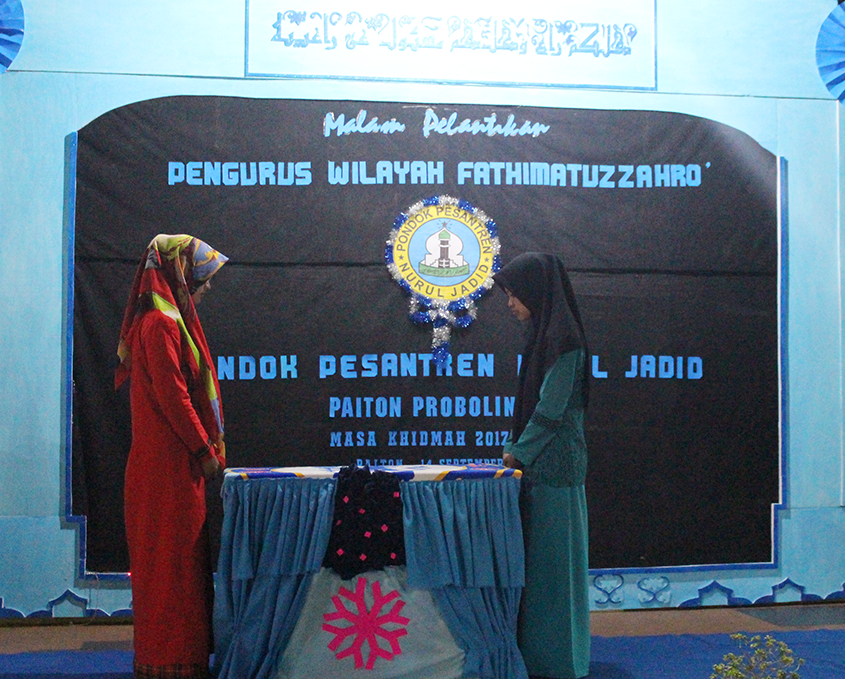 elantikan Pengurus Fatimatuzzahro' PP. Nurul Jadid