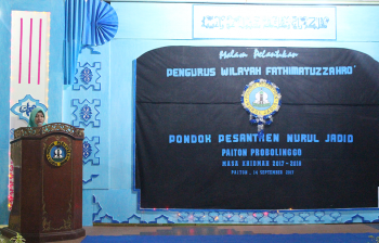 elantikan Pengurus Fatimatuzzahro' PP. Nurul Jadid