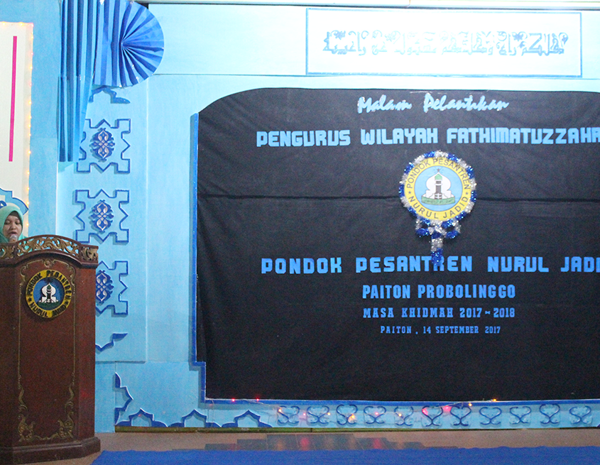 elantikan Pengurus Fatimatuzzahro' PP. Nurul Jadid