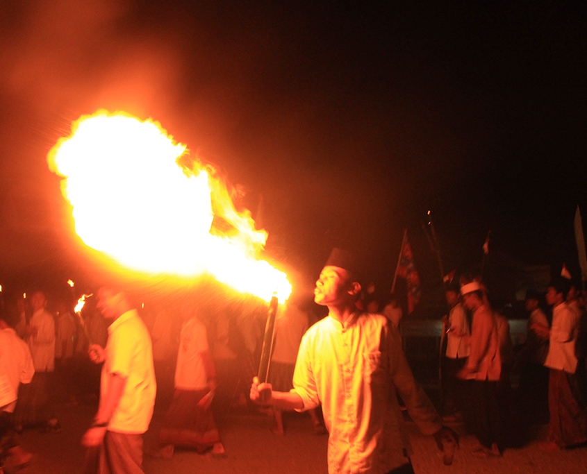 Pawai Obor PHBI 1439 H