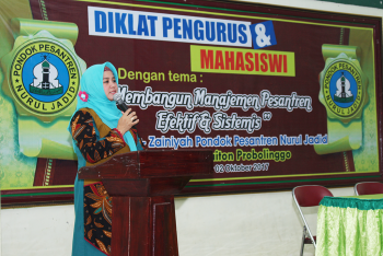 Diklat Pengurus dan Mahasiswa UNUJA