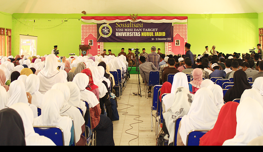 Sosialisasi Visi Misi dan Target Universitas Nurul Jadid