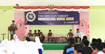 Sosialisasi Visi Misi dan Target Universitas Nurul Jadid
