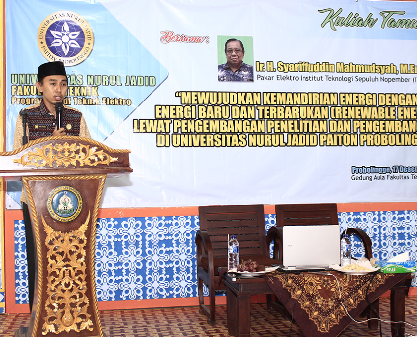 Kuliah Tamu UNUJA Pakar Elektro
