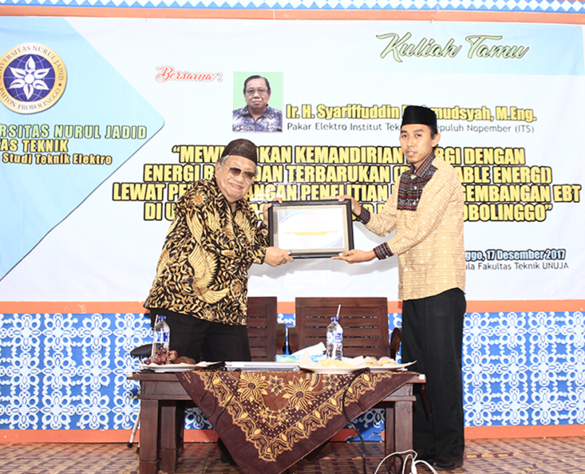 Kuliah Tamu UNUJA Pakar Elektro