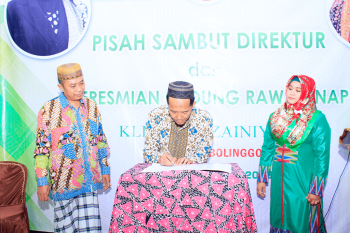 KH. Hefniy Razaq dan KH. Abdul Hamid Wahid