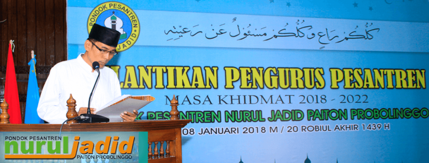 Pelantikan Pengurus Pesantren Masa Bakti 2018 - 2022