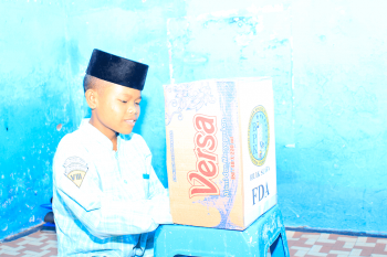 Suasana pencoblosan paslon Presiden BPK