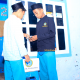 Suasana pencoblosan paslon Presiden BPK