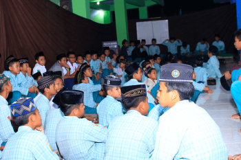 Suasana pencoblosan paslon Presiden BPK