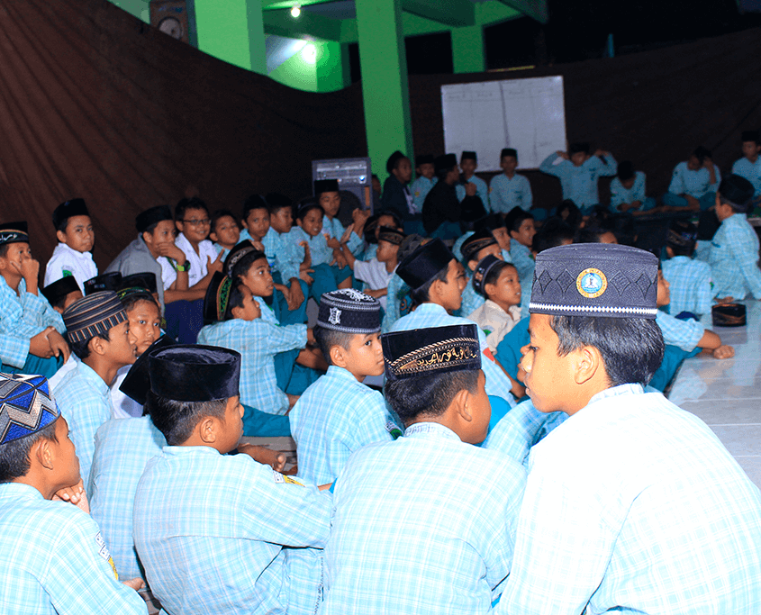Suasana pencoblosan paslon Presiden BPK