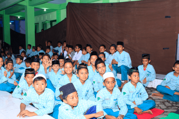 Suasana pencoblosan paslon Presiden BPK
