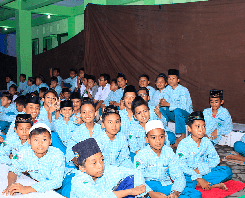 Suasana pencoblosan paslon Presiden BPK