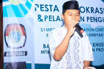 Pesta Demokrasi dan Pelantikan Pengurus BPK MTs Nurul Jadid
