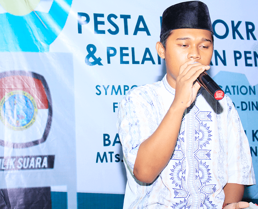 Pesta Demokrasi dan Pelantikan Pengurus BPK MTs Nurul Jadid