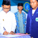 Pesta Demokrasi dan Pelantikan Pengurus BPK MTs Nurul Jadid
