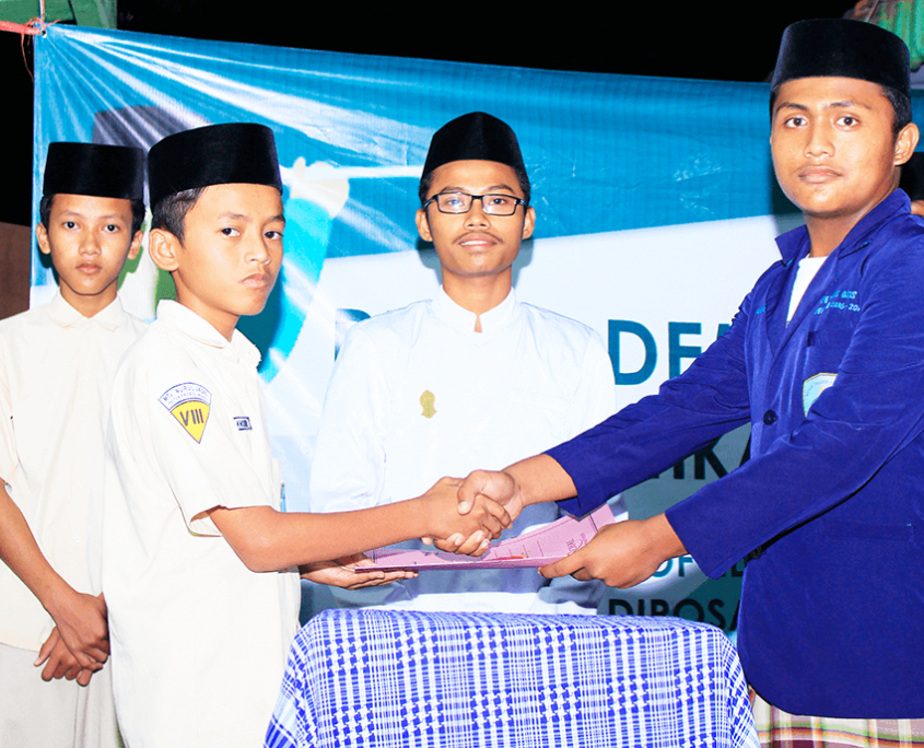 Pesta Demokrasi dan Pelantikan Pengurus BPK MTs Nurul Jadid
