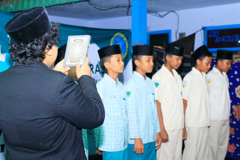 Pesta Demokrasi dan Pelantikan Pengurus BPK MTs Nurul Jadid